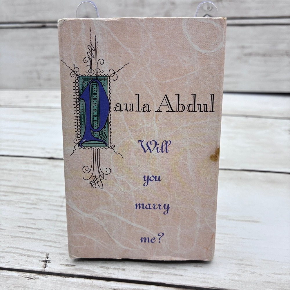 Paula Abdul Will You Marry Me? Cassette 1991 Virgin Records America